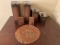 Vintage Lincoln BeautyWare 6 Pc Canister Set