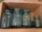 10 Qt & 2 Pint Green Ball Canning Jars