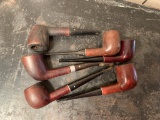 Set of 6 Smoking Pipes