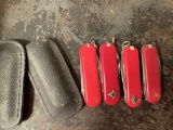 Set of 4 Mason's Pocket Knives