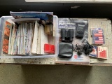 Assorted Old Maps, Cards & Binoculars