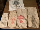 4 Bank Bags & 1 Stan Pepple Banner