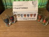 12 Days of Christmas Drinking Glasses