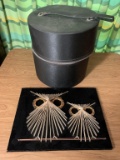 Owl Art & Hat Box