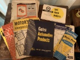 Misc. 1950's-60's Chevrolet Parts Books