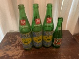 1973 Notre Dame Fighting Irish 7-UP Bottles