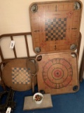 Vintage Wooden Carrom Company Board Games