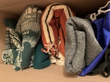 Box of Blankets & Afghans