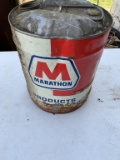 5 Gallon Marathon Oil Can, No Lid