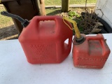 5 Gallon & 2 Gallon Plastic Gas Cans