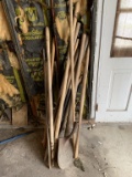 Wooden Handles & Shovel