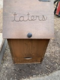 Wooden Tater Bin