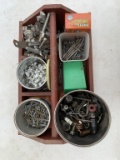 Assorted Fasteners, Nails, Clamps,& Screws