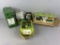 John Deere Items: Salt & Peppers, Bottle Opener