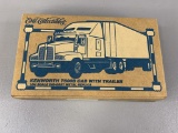 1/64 Kenworth T600B Cab w/Trailer, Ertl Collect.