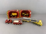 2 Mini Mighty Tonka Toys & Tanker Truck