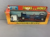 1/64 Ford CL-9000 Flatbed w/ Ford 9700 Tractors
