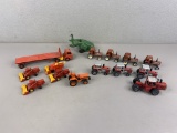1/64 Hesston, Massey Ferguson, Kubota Tractors