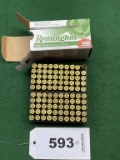 Remington 9MM Jacketed Hollow Point Qty 100