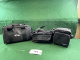 3 Nylon Duffel Bags, Garmin GPS