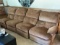 Couch, 120”, Ends Recline, 4 Pieces