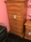 Oak Tall Chest , 6 Drawers