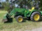 John Deere 4700 MFWD Tractor, w/ JD 460 Loader