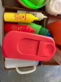 Plastic Pitcher, Cereal Keeper, Condiment Containers