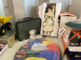Heirloom Doll, Child’s Suitcase