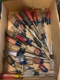 Assorted Screwdrivers, Mostly Craftsman