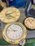 Clocks & Thermometer