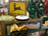John Deere Lot- Cast Iron, Thermometer