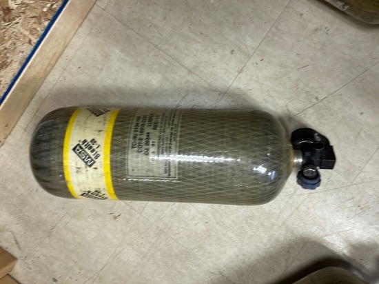 MSA STEALTH L-30 COMPOSITE AIR TANK Model# 5-447-1 EMPTY