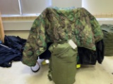 Bag Of Military Liner Camo Ponchos