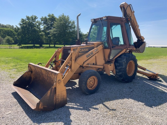 Case 580 E Backhoe
