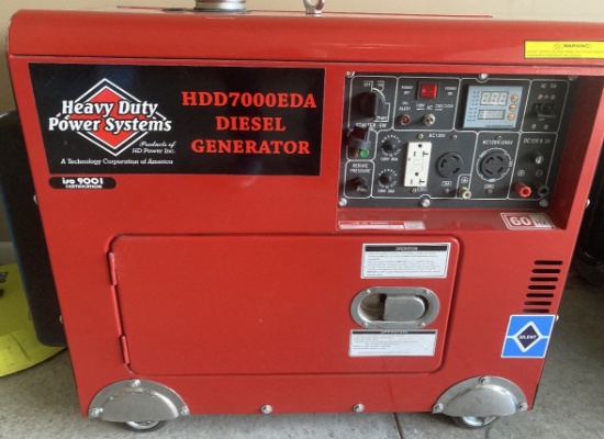 Heavy Duty Power Systems Diesel Generator