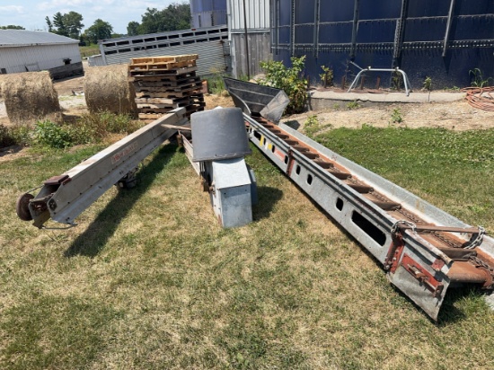 Conveyors - 17’ x 17”, 15’ x6”, 10’x11” Electric Drive