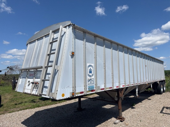 Merritt 2000 Aluminum Hopper Bottom - 40x96x68
