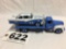 Replica 1951 Ford car hauler truck with replica 1956 Ford race car With box