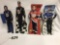 Various NASCAR driver card board stand-ups