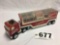 Coca-Cola plastic delivery truck and trailer