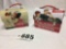 2 Coca-Cola collectible tin lunch boxes