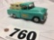 ERTL 1955 Cameo True Value pick up truck diecast metal bank with key