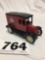 American classic American Agriculturist 150th anniversary Limited Edition delivery truck bank w key