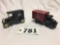 ERTL Big A auto parts banks. One replica 1917 Ford model T van and one replica 1926 Mack bulldog