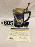 Dale Earnhardt collector tankard- Franklin Mint