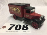 ERTL Anheuser-Busch Budweiser 1931 Hawkeye die cast metal bank approximately 1:32 scale with key