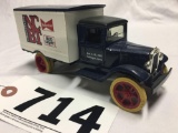 ERTL Budweiser and Bud Light Limited addition 1931 Hawkeye delivery truck diecast metal bank w/ key