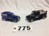 Lot of 2 Die Cast Big A Auto parts Collectible vehicles