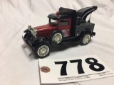 American Classics Ford Model A Big A Auto parts tow truck Diecast metal with the key